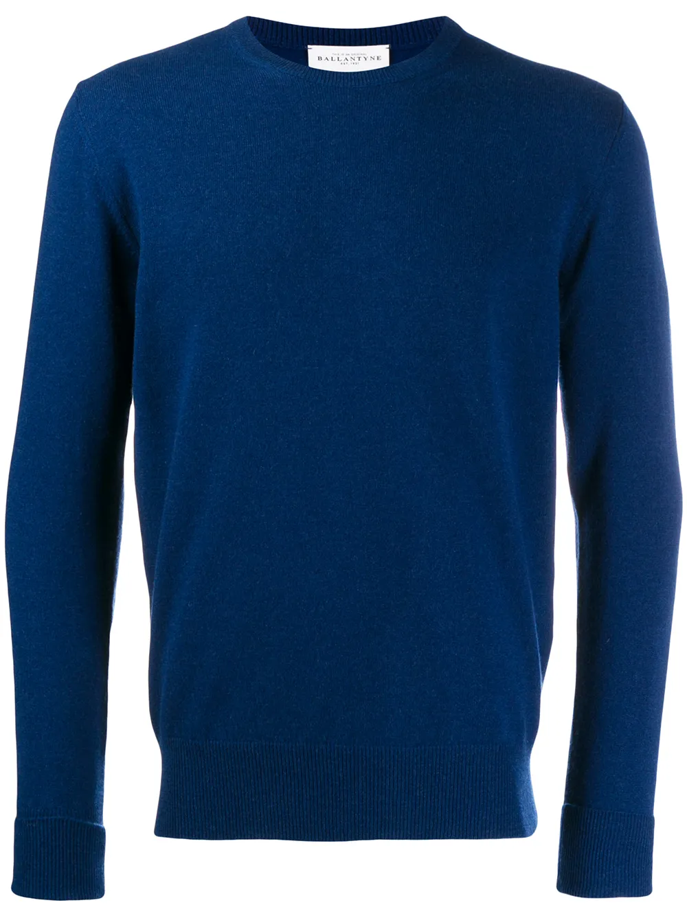 Ballantyne Fijngebreide trui Blauw