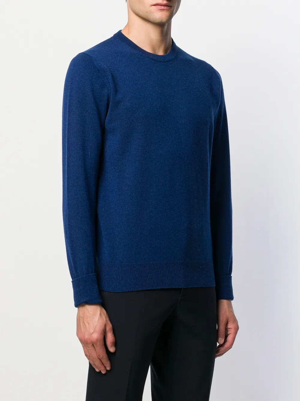 Ballantyne Fijngebreide trui Blauw