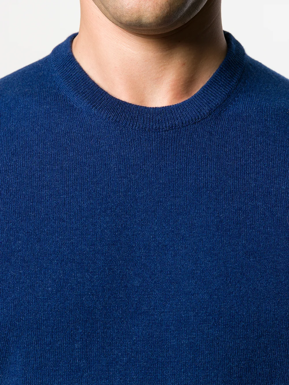 Ballantyne Fijngebreide trui Blauw