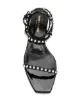 Saint Laurent sandalias planas con apliques