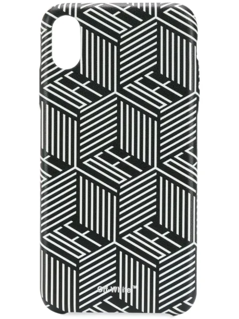 Off-White حافظة هاتف iPhone XS MAX بشعار