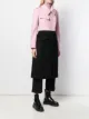 Alexander McQueen معطف بغلق غير متساوي ولونين