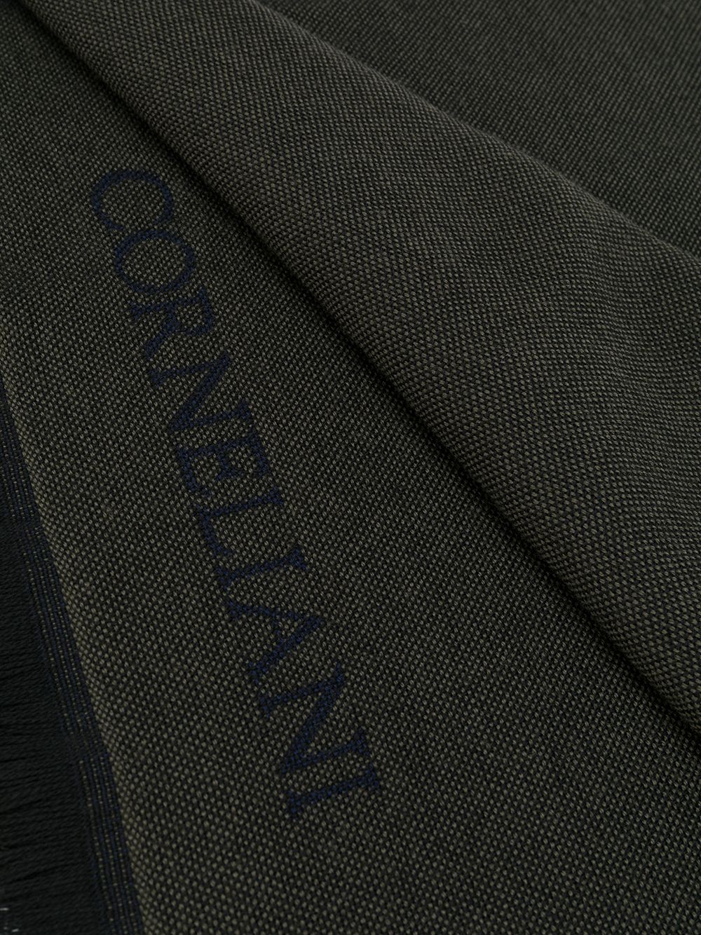 фото Corneliani твидовый шарф