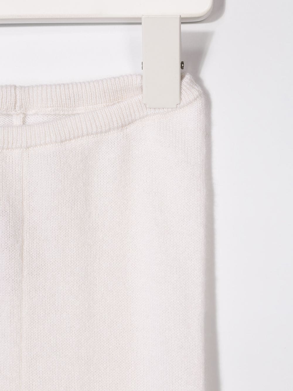 Shop Bonpoint Knitted Leggings In White