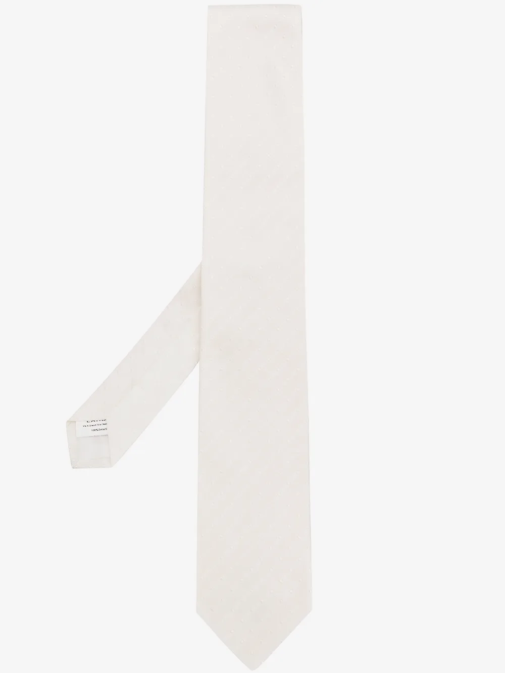 Lardini striped tie | White | Image 1