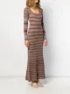 Jacquemus knitted striped dress