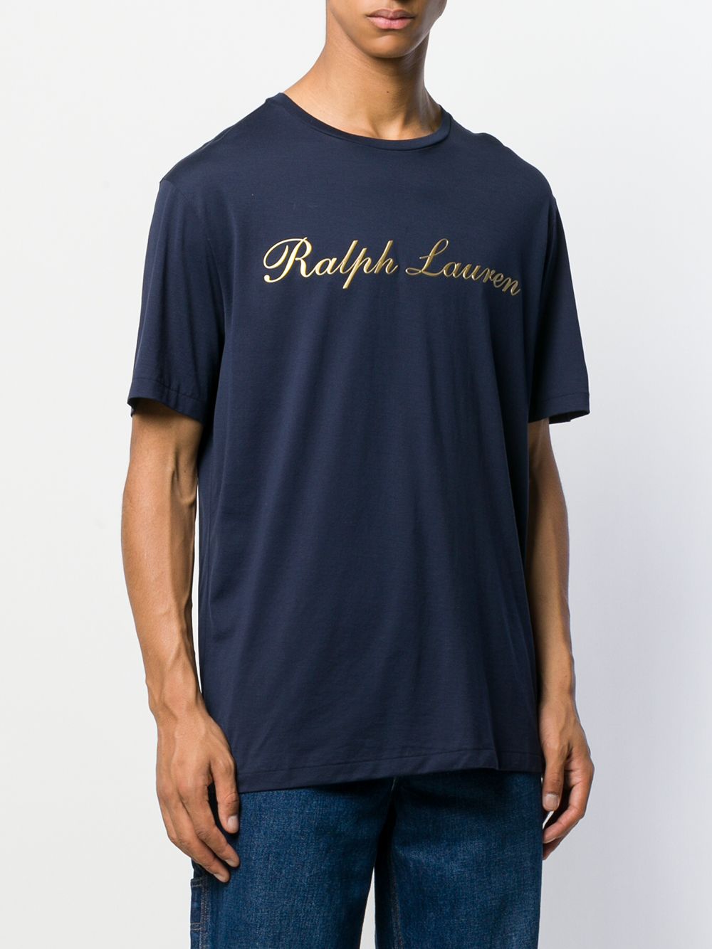 фото Ralph Lauren Purple Label футболка с логотипом