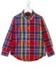 Image 1 of Ralph Lauren Kids TEEN checked print shirt