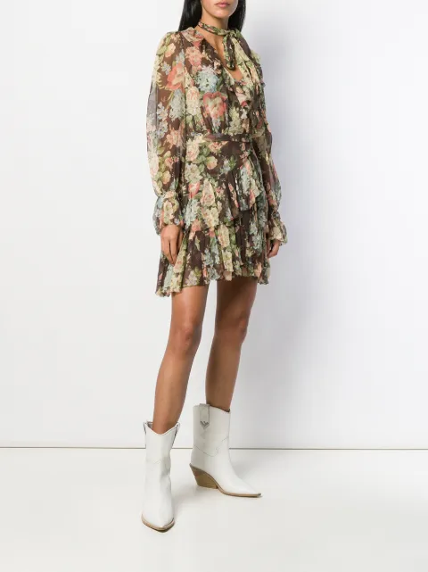 zimmermann espionage wrap dress