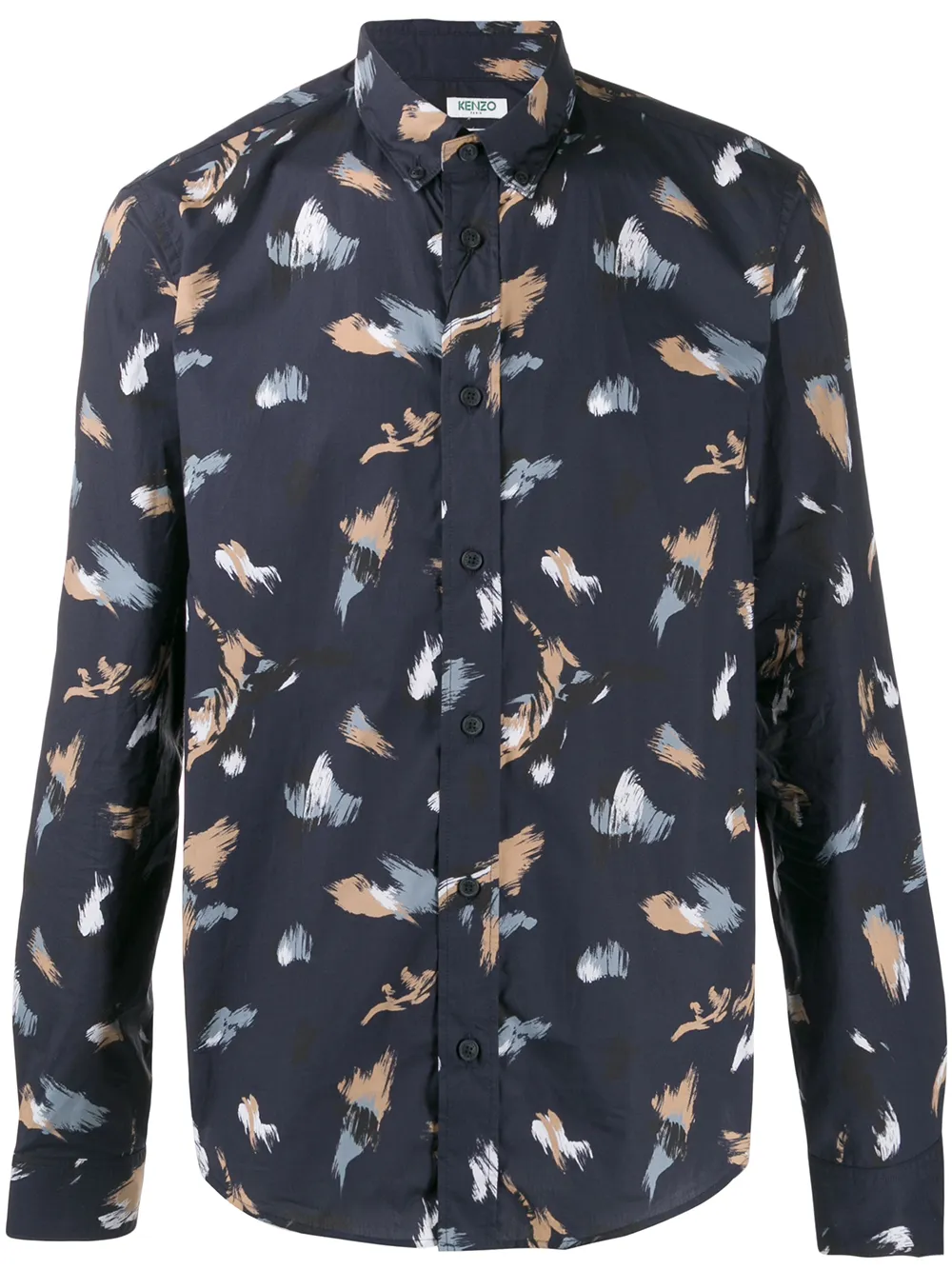 фото Kenzo рубашка с принтом