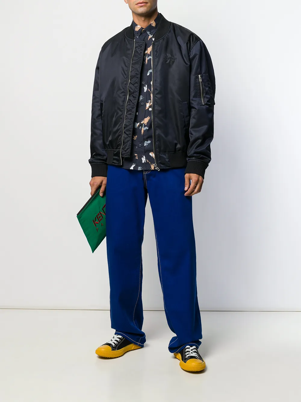 фото Kenzo рубашка с принтом