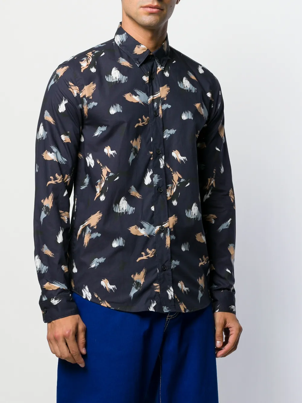 фото Kenzo рубашка с принтом