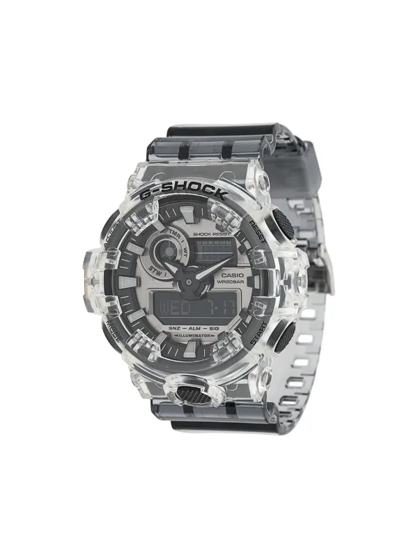 g shock super clear skeleton