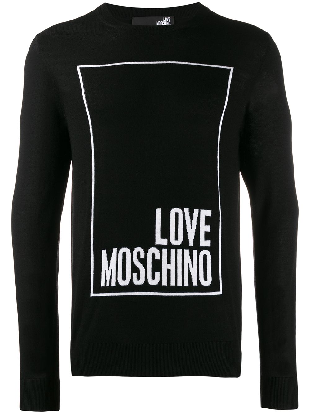 фото Love Moschino пуловер с логотипом