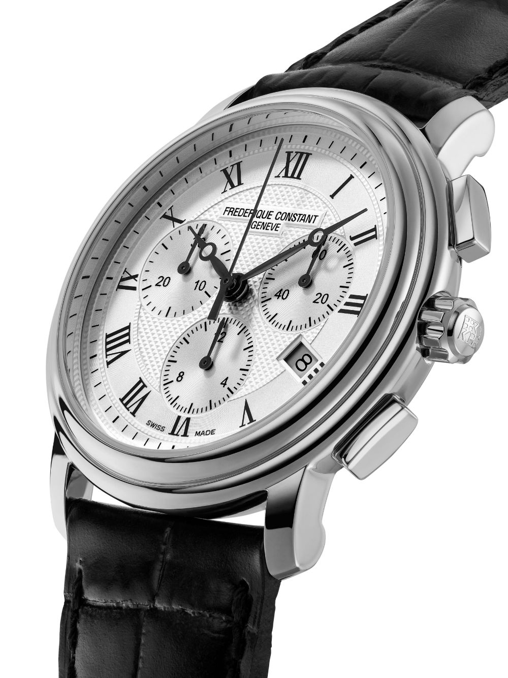 Frederique Constant Classics Quartz Chronograph 40mm - Silver