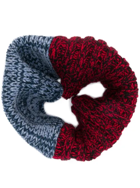 colville colour-block knit snood