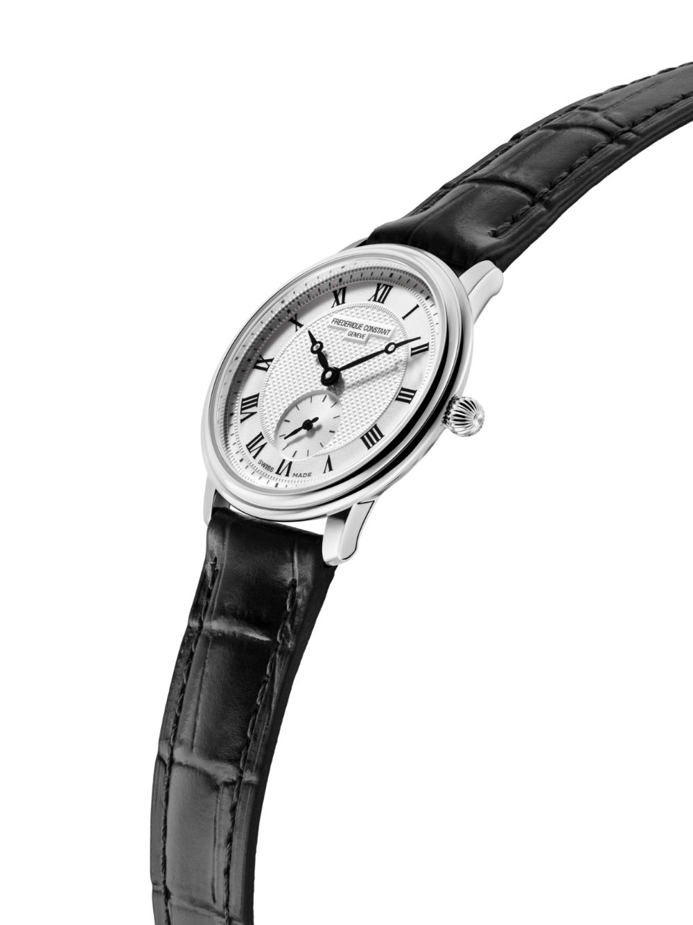 Frederique Constant Classics Slimline Ladies Small Seconds 28.6mm - Silver