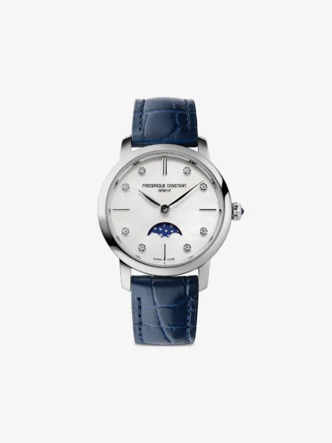 Frederique Constant Classics Slimline Ladies Moonphase 30mm
