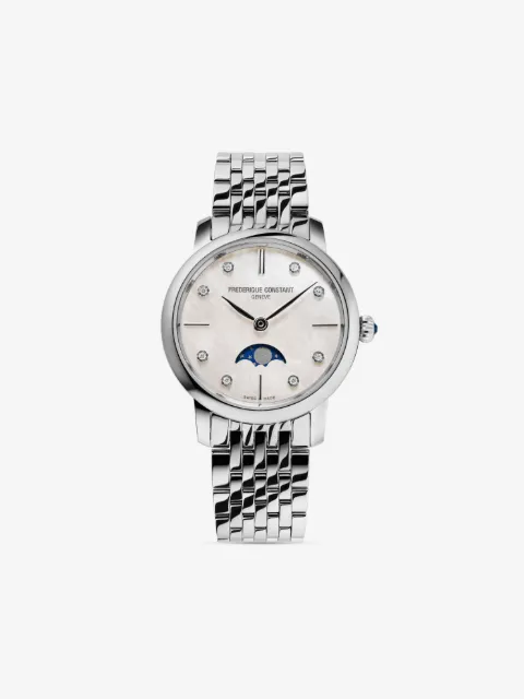 Frederique Constant Classics Slimline Ladies Moonphase 30毫米腕表