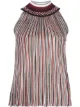 الصورة 1 من Missoni بلوزة مخططة بلا أكمام