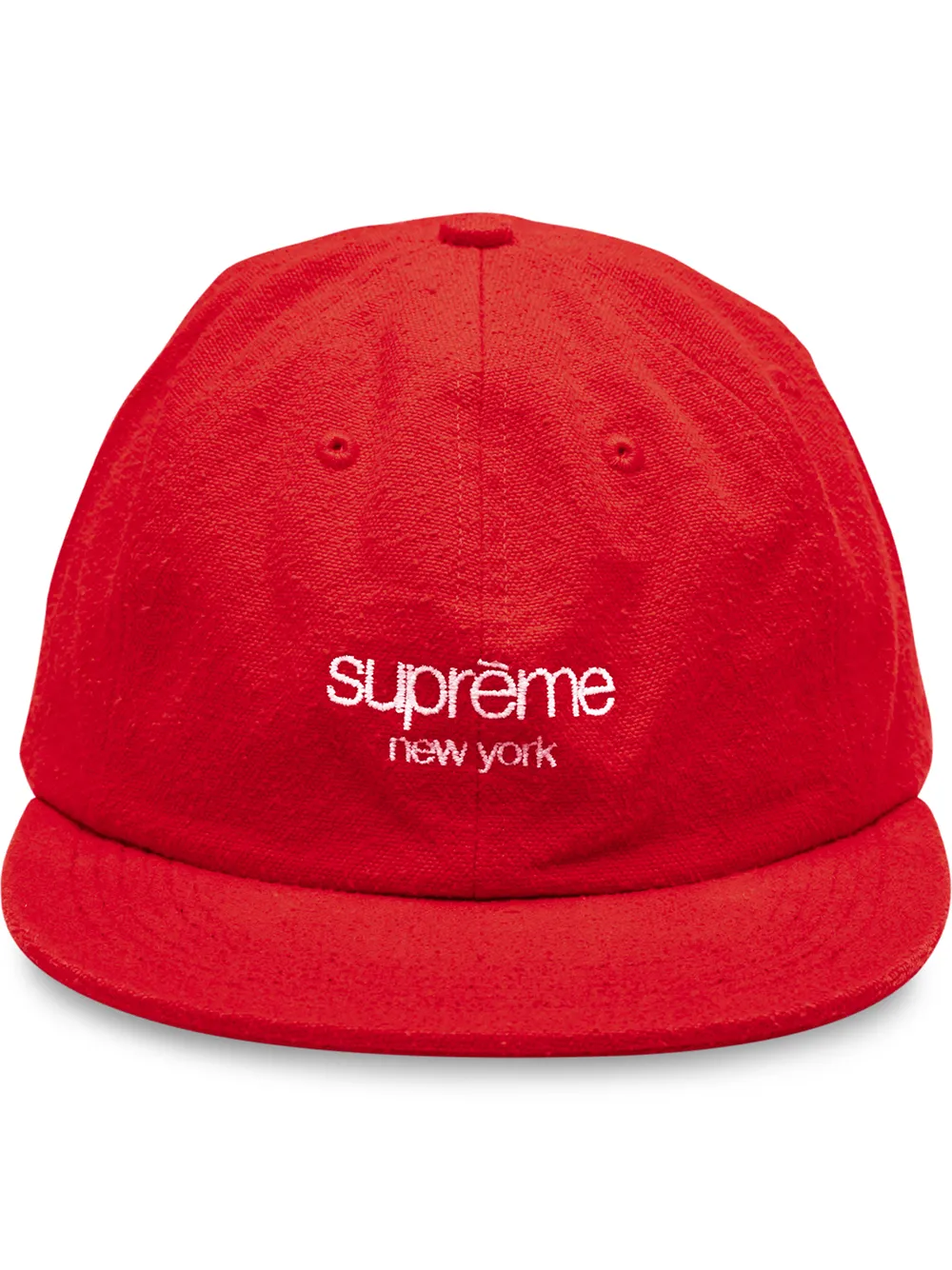 supreme napped canvas hat
