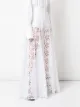 Carolina Herrera floral lace palazzo trousers