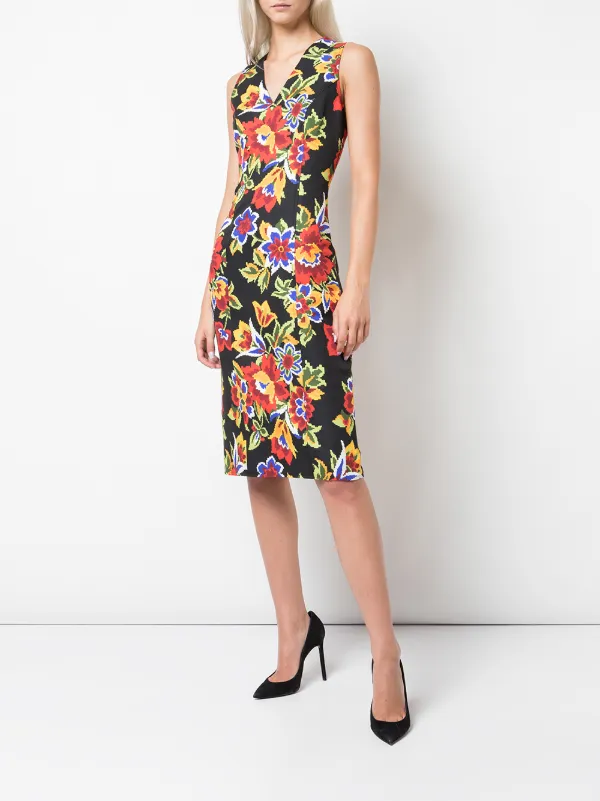 flower sheath dress