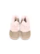 Camper Kids faux fur trim boots