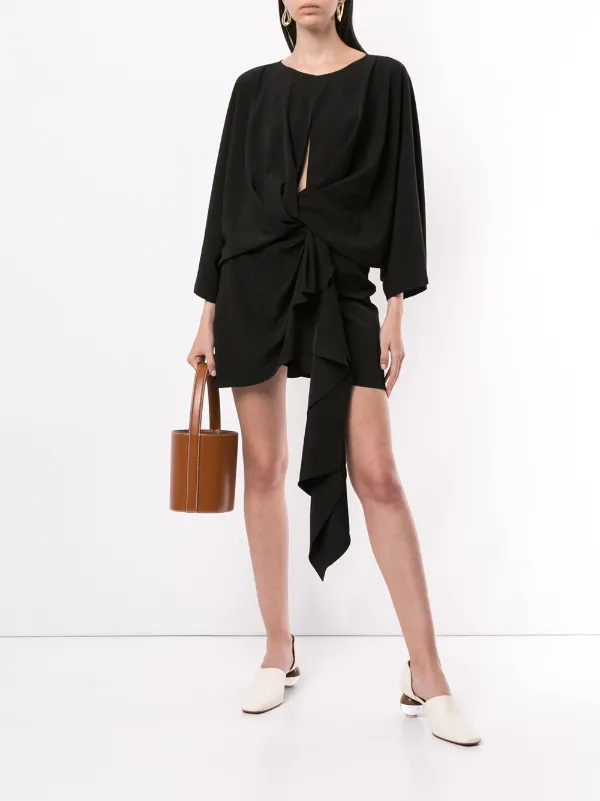 acler black dress