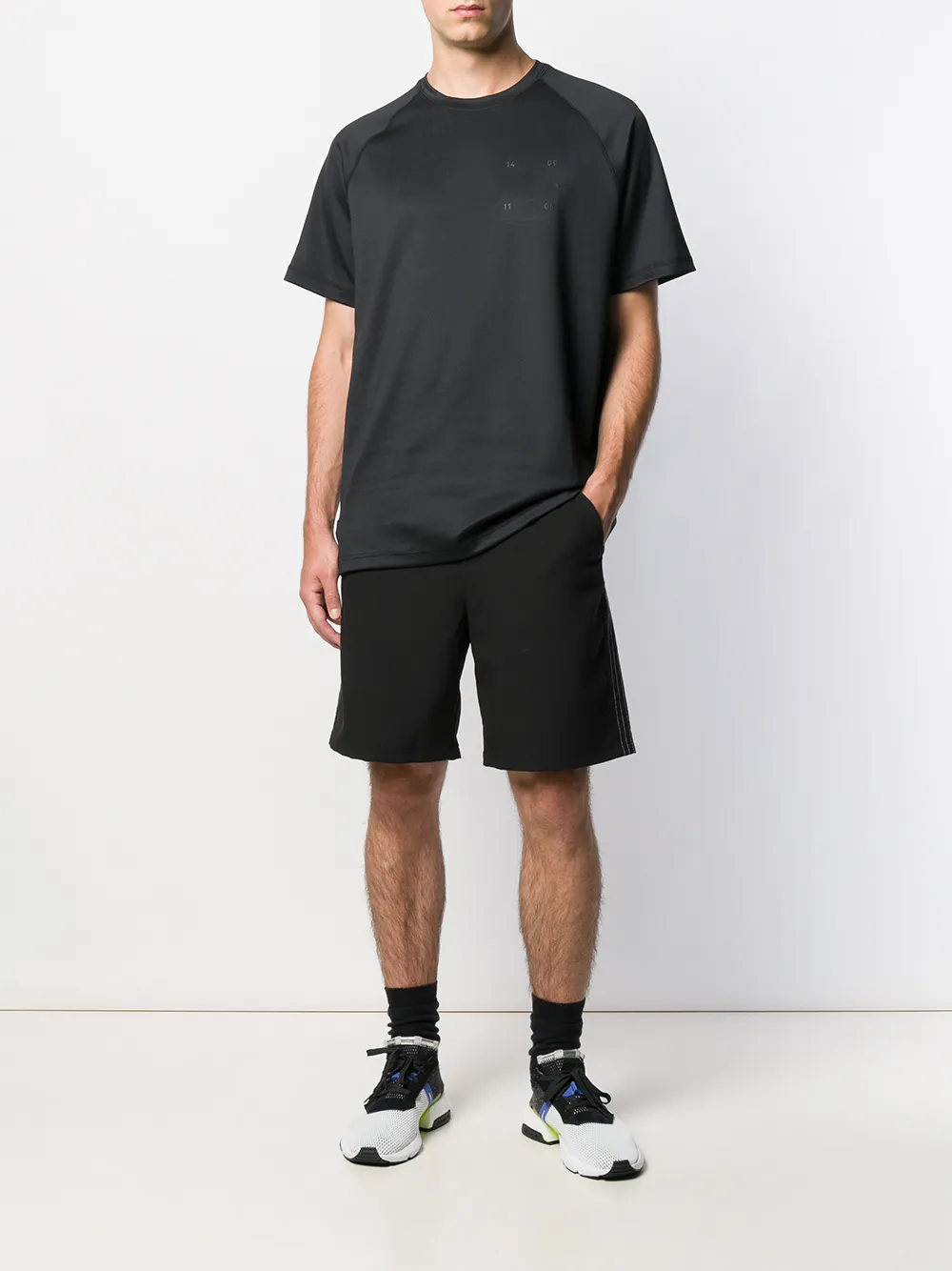  Nike Tech Pack T Shirt Mit Raglanärmeln   Schwarz 