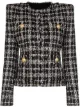 الصورة 1 من Balmain جاكيت تويد بأكتاف مربعة