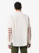 visvim Albacore elbow appliqué shirt