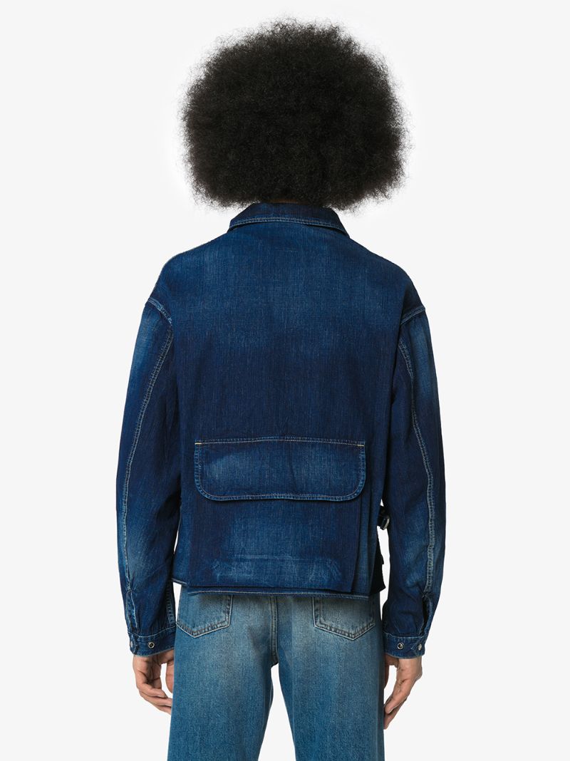 VISVIM ENFIELD DENIM HUNTING JACKET 