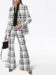 Image 2 of Balmain double-breasted checked tweed blazer