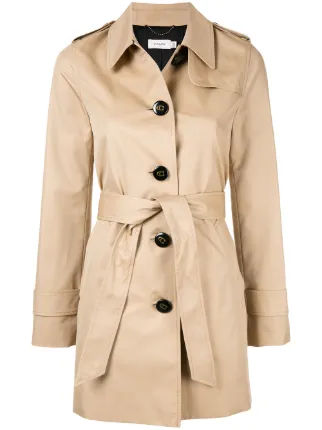 coach trench coat short