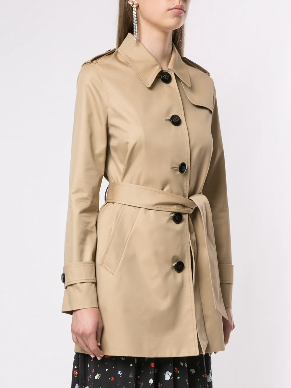 coach trench coat short