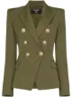 Image 1 of Balmain double-breasted grain de poudre jacket