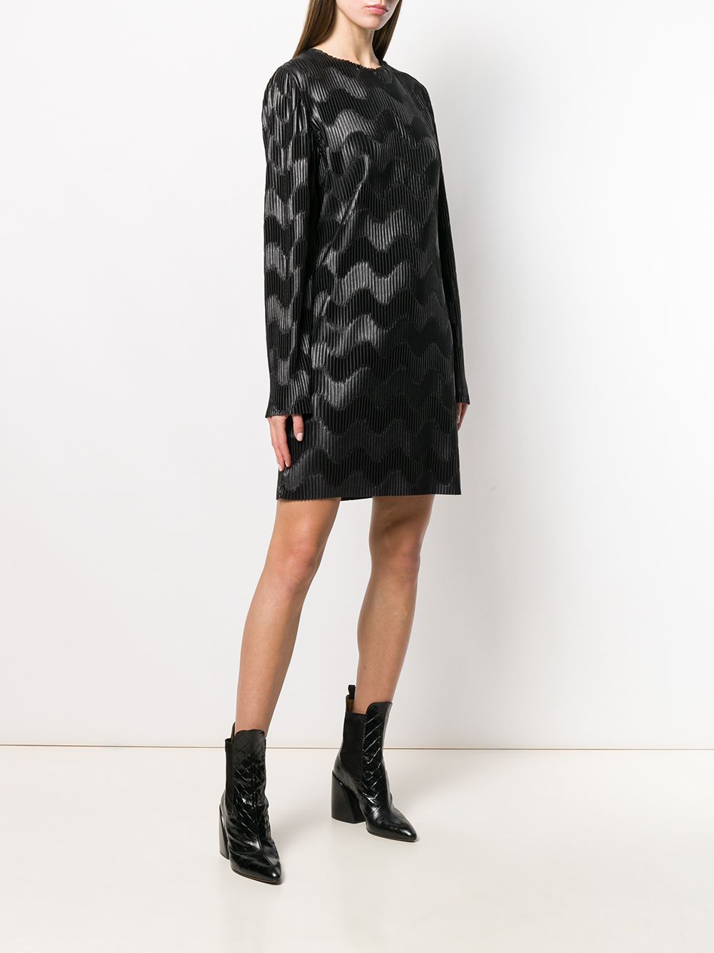 Givenchy Wave Pleated Short Dress - Farfetch