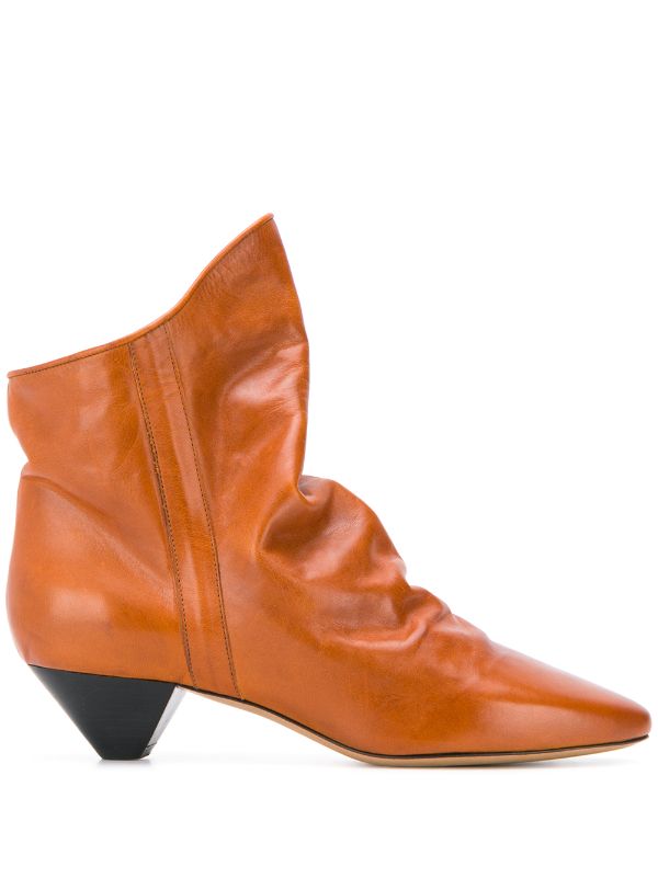 isabel marant slouchy suede boots