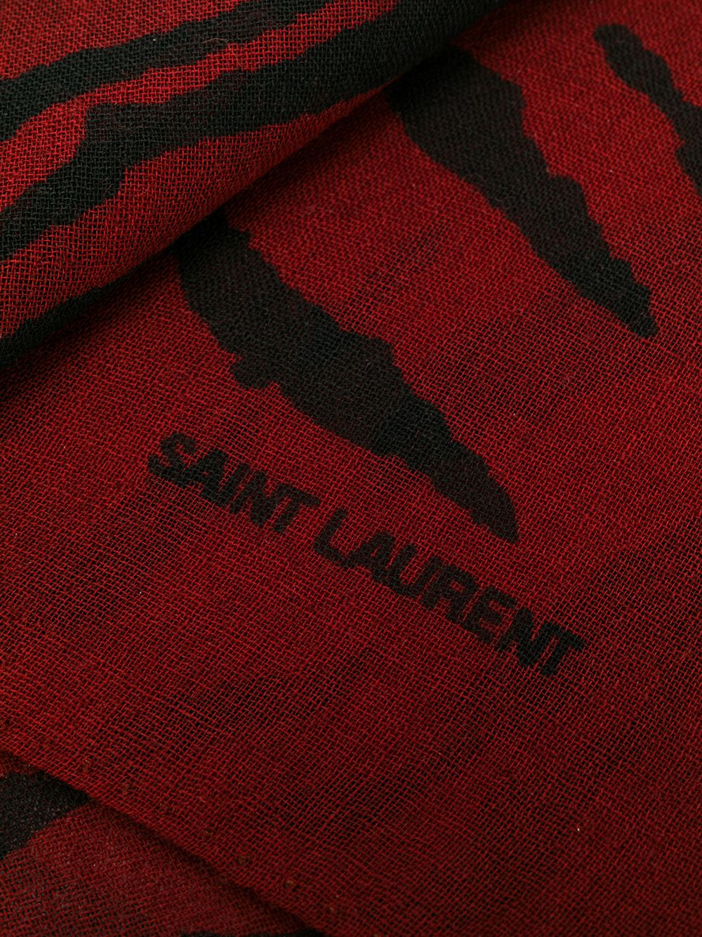 фото Saint Laurent бандана с принтом