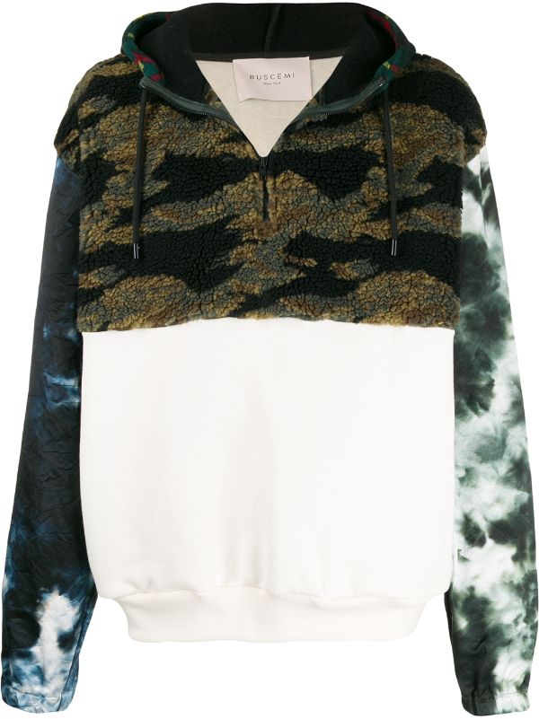 Buscemi printed fleece hoodie 