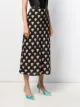 Rixo silk shell skirt