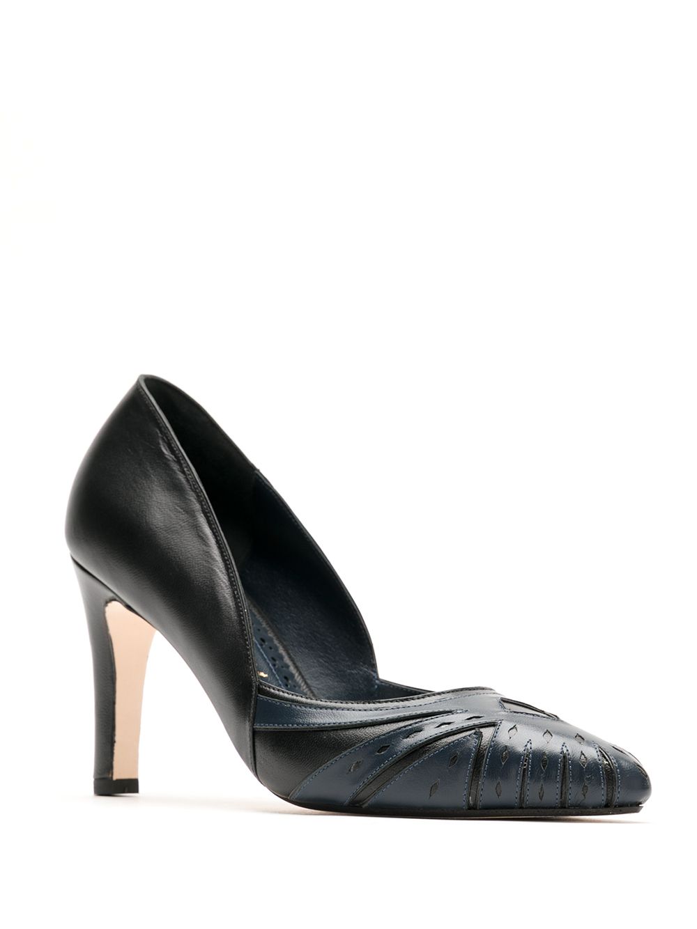 фото Sarah Chofakian Kason leather stiletto