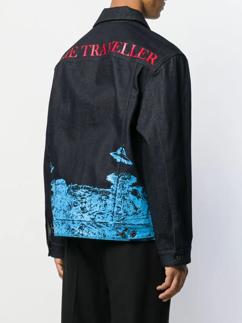 x Undercover Traveller denim jacket 