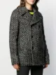 Saint Laurent double breasted knitted coat