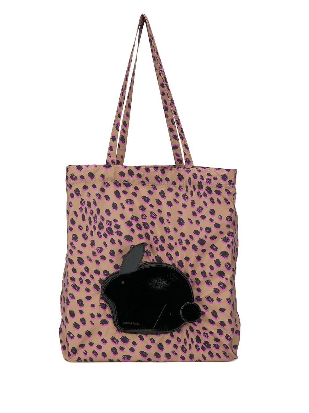 фото PS Paul Smith сумка-тоут с леопардовым принтом