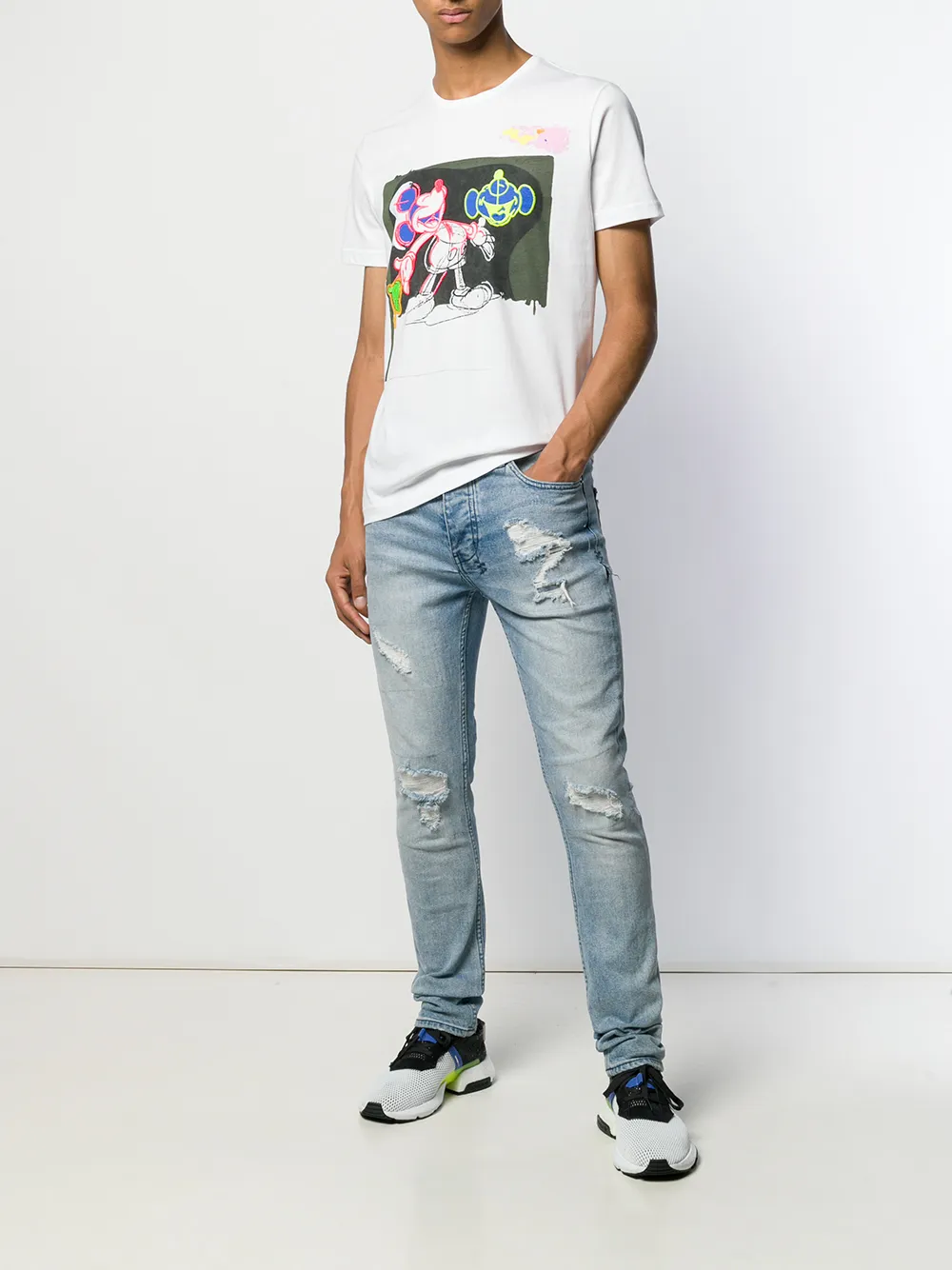 фото Iceberg футболка с графичным принтом