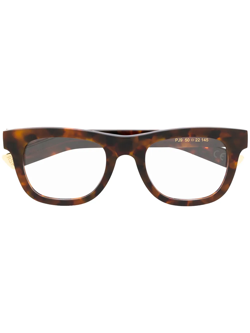 

Retrosuperfuture Ciccio angular glasses - Classic havana