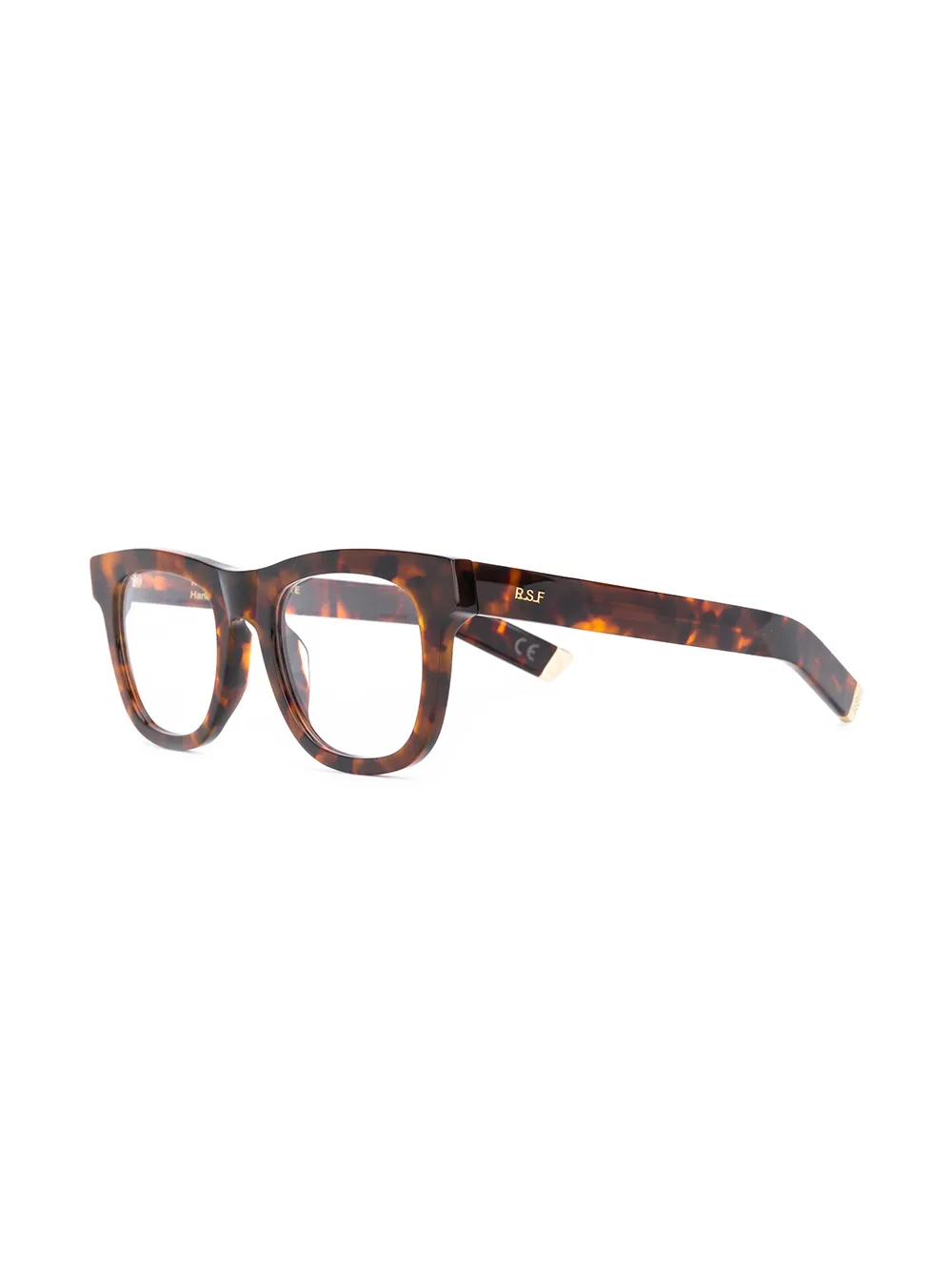 Retrosuperfuture Ciccio bril met hoekig montuur - Classic havana