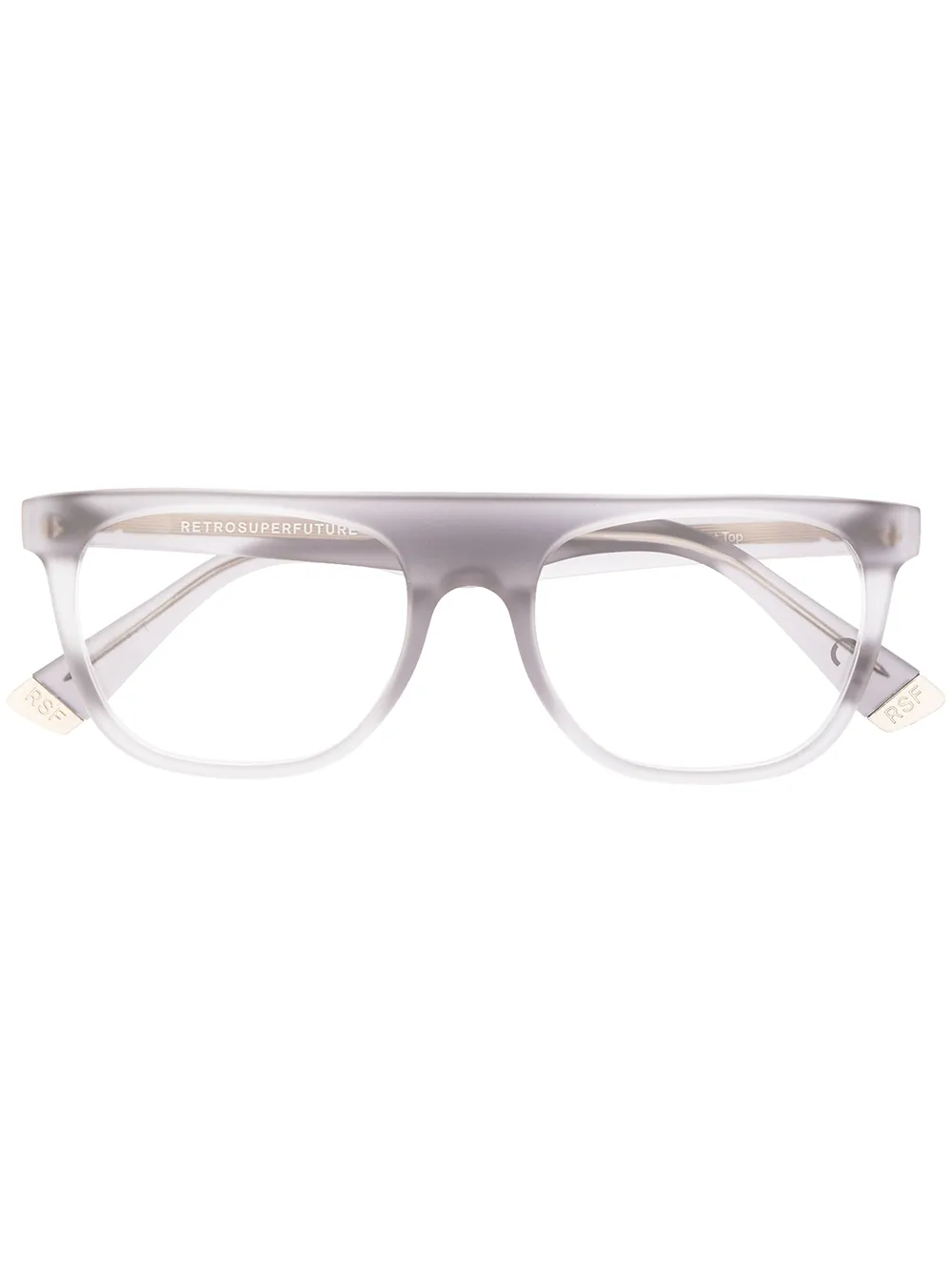 

Retrosuperfuture squared frame glasses - Grey